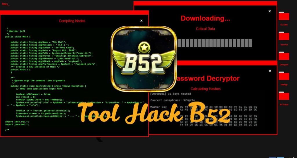 Sử dụng tool hack B52 Hack để có cơ hội chiến thắng cao hơn