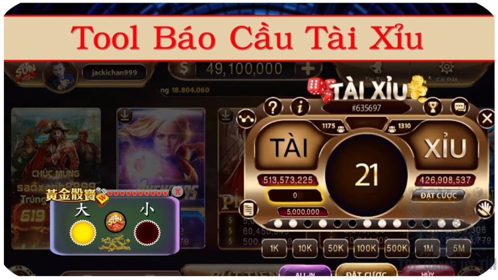 tool tài xỉu cho android