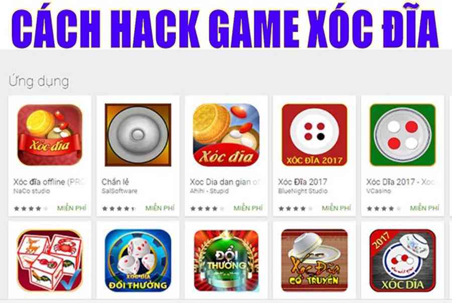 Phần mềm xóc đĩa online