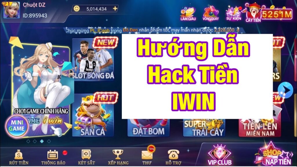 Hướng dẫn cài đặt tool hack game iwin