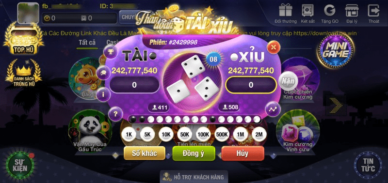 Giới thiệu về game tài xỉu online 