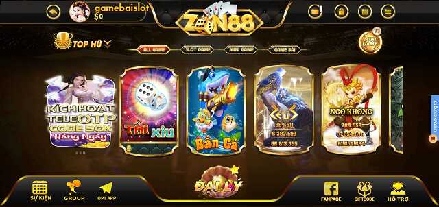 Review chi tiết về cổng game zon88