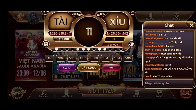 Chơi game tài xỉu không cân cửa tại MD5 tài xỉu