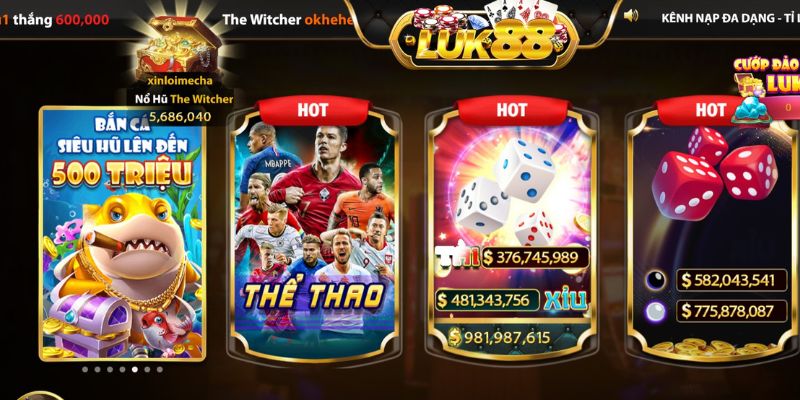 Hệ thống sản phẩm game siêu chất lượng 