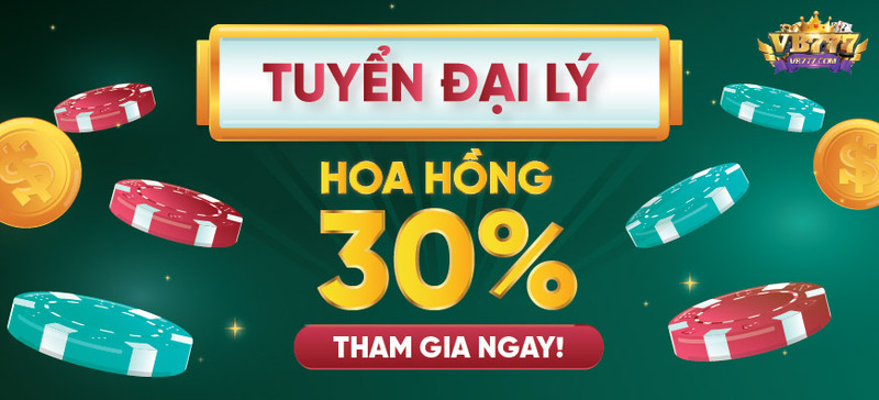 Tặng ngay 30% tiền hoa hồng cho cộng tác viên