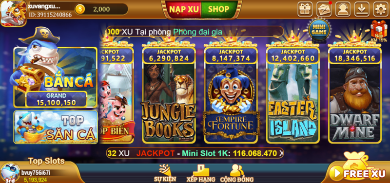 Cổng game nổi tiếng có tính năng mới lạ và mang nét Á Đông sang trọng