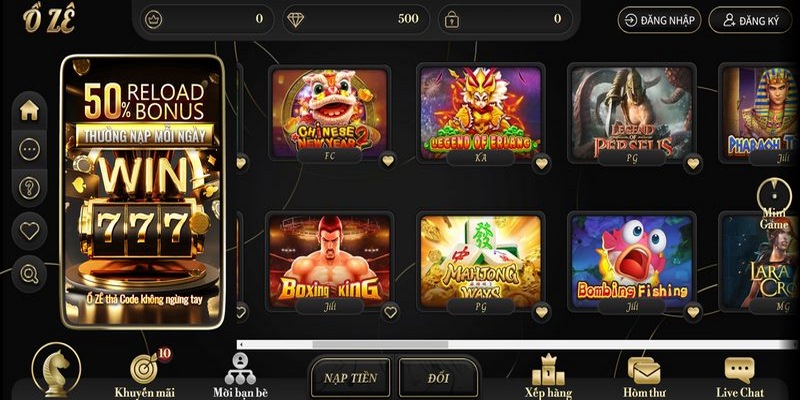 Slot game mỗi ngày dành cơ hội trúng giải độc đắc