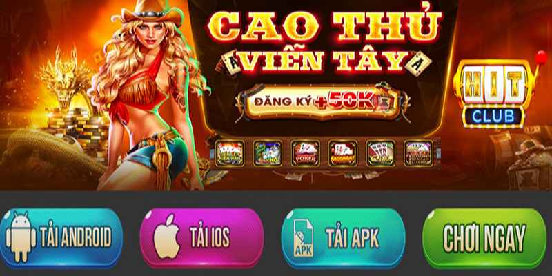 2 cách riêng biệt để tải app Hit Club cho Android cùng IOS